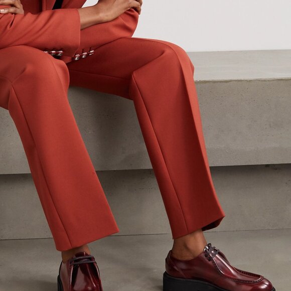 Dries Van Noten NEW! US sz. 6 - 8.75" insole Leather Platform Derby Loafer - Picture 6 of 9